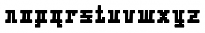 Xolto Regular Font LOWERCASE