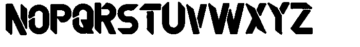 Xonex Bold Font UPPERCASE