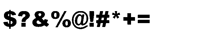 Xonex Italic Font OTHER CHARS