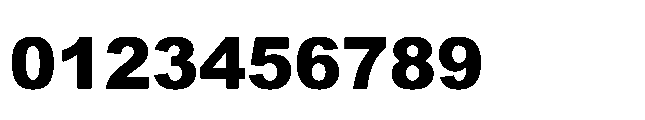 Xonex Light Font OTHER CHARS