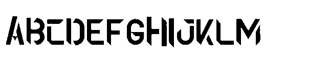 Xonex Light Font UPPERCASE