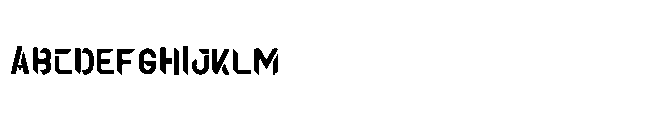 Xonex Regular FONT