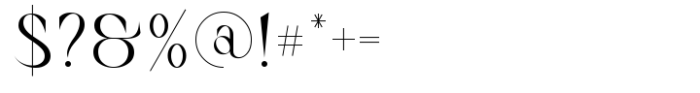 Xorcelle Regular Font OTHER CHARS