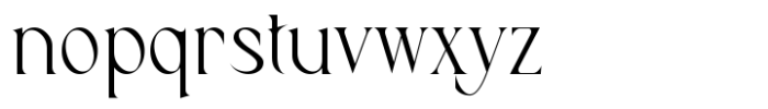 Xorcelle Regular Font LOWERCASE