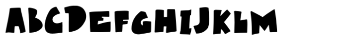 Xotax Font UPPERCASE