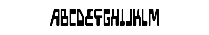 XPED Condensed Font LOWERCASE