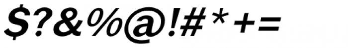 Xpress Demi Bold Italic Font OTHER CHARS