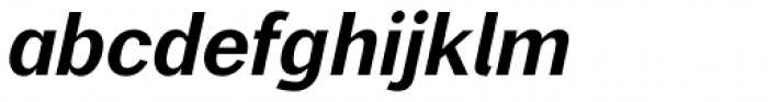 Xpress Demi Bold Italic Font LOWERCASE