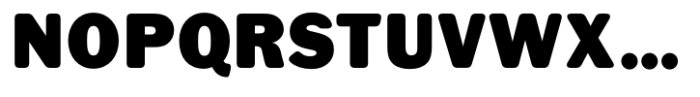 Xpress Rounded Heavy Font UPPERCASE