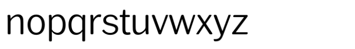 Xpress Rounded Light Font LOWERCASE