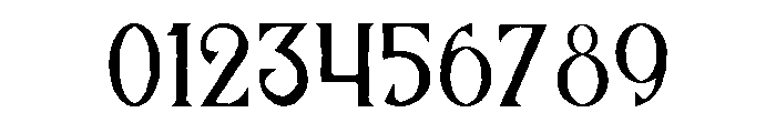 XrozlaRegular Font OTHER CHARS