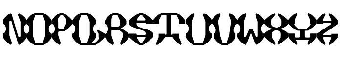 XSARA PICASSO Regular Font LOWERCASE