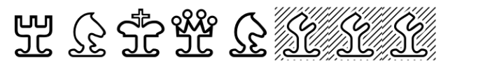 XSeeder Chess XSeeder Chess Font OTHER CHARS