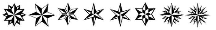 XStars And Stripes One Font UPPERCASE