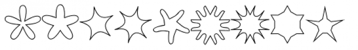 XStella Stern Two Font LOWERCASE