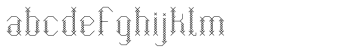Xstitch4 nelson Regular FONT