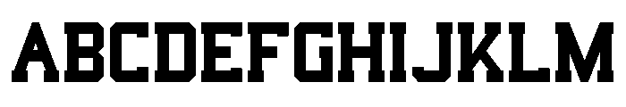 Xtreme Regular Font UPPERCASE