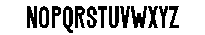 Xtrudo Font LOWERCASE