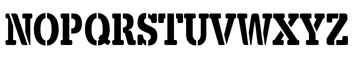 X.Template Font UPPERCASE