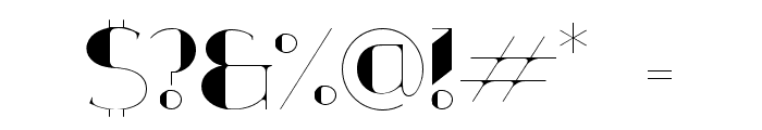 Xthlx-Medium Font OTHER CHARS