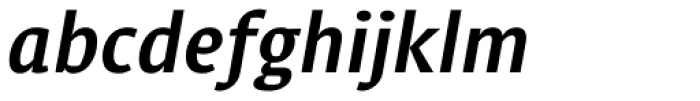 Xtra Sans LF Bold Italic Font LOWERCASE