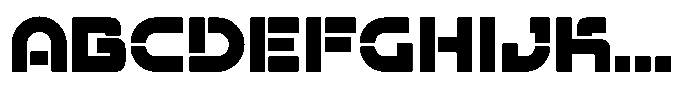 Xtriox Black Font UPPERCASE