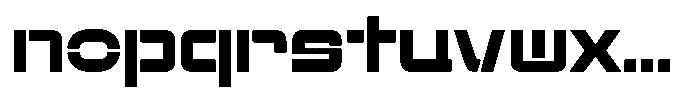 Xtriox Bold Font LOWERCASE