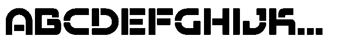 Xtriox Extra Bold Font UPPERCASE