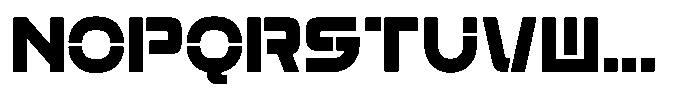 Xtriox Extra Bold Font UPPERCASE