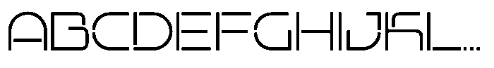 Xtriox Extra Light Font UPPERCASE