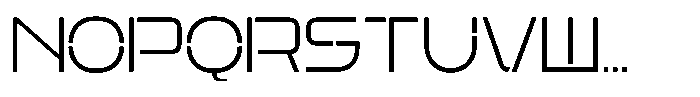 Xtriox Extra Light Font UPPERCASE