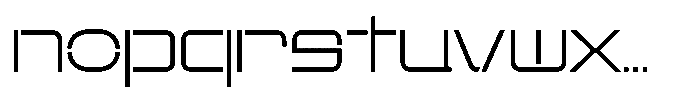 Xtriox Extra Light Font LOWERCASE