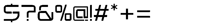 Xtriox Light Font OTHER CHARS