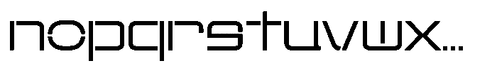 Xtriox Light Font LOWERCASE