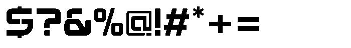 Xtriox Semi Bold Font OTHER CHARS