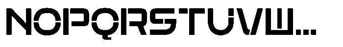 Xtriox Semi Bold Font UPPERCASE
