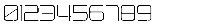 Xtriox Thin Font OTHER CHARS