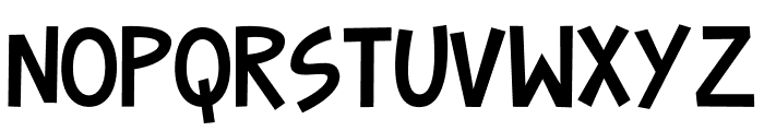 Xugglybug Regular Font UPPERCASE