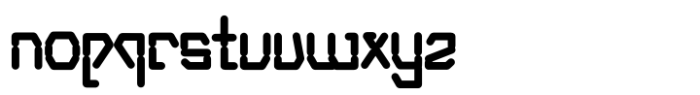Xuneza Font LOWERCASE