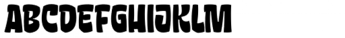 Xunga Condensed Bottom Font UPPERCASE