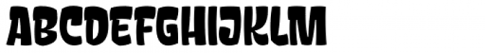 Xunga Condensed Top Font UPPERCASE