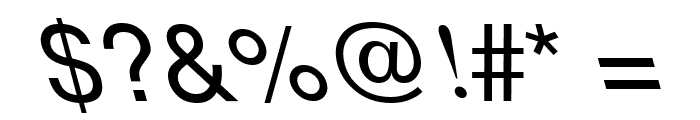 XW Zar Italic Font OTHER CHARS