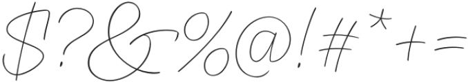 XXII CoolScript ExtraThin otf (100) Font OTHER CHARS