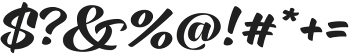 XXII CoolScript SemiBold otf (600) Font OTHER CHARS