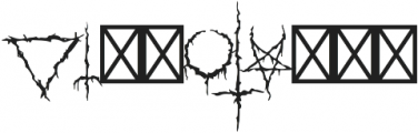 XXII Daemon otf (400) Font OTHER CHARS