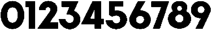 XXII Modulaire Bold otf (700) Font OTHER CHARS