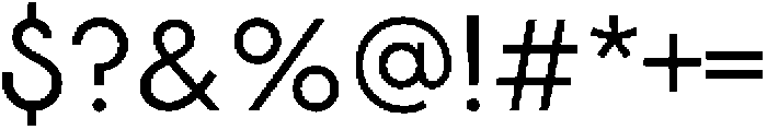 XXII Modulaire Book otf (400) Font OTHER CHARS