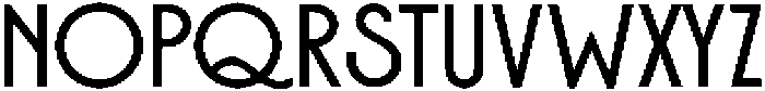 XXII Modulaire Book otf (400) Font UPPERCASE