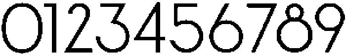 XXII Modulaire Light otf (300) Font OTHER CHARS