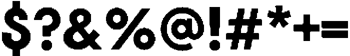 XXII Modulaire Regular ttf (400) Font OTHER CHARS